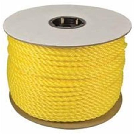 Orion Ropeworks Orion Ropeworks Inc 811-350080-00600-R0278 0.25 in. X 600 ft. Twisted Polylite Yellow 811-350080-00600-R0278